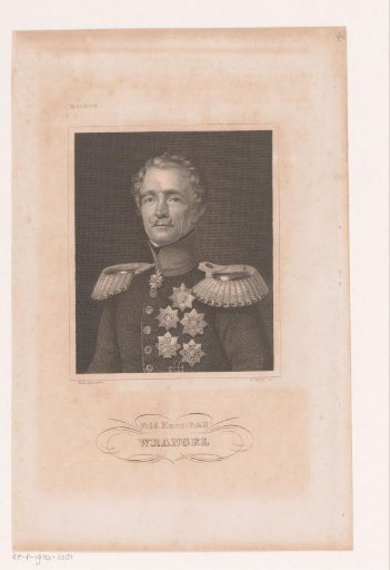 Portrait of Friedrich, Count von Wrangel