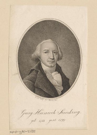 Portrait of Georg Heinrich Sieveking