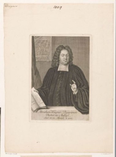 Portrait of Abraham Wiegner