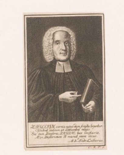 Portrait of Johann Friedrich Ziegler