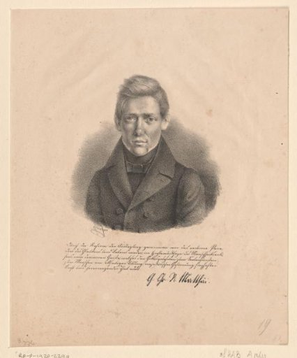 Portrait of Christian Matthei