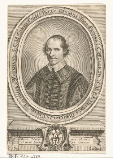 Portrait of Thomas Joannes Pessina de Czechorod