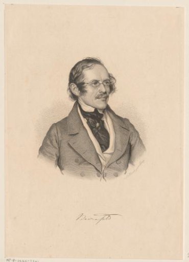 Portrait of Eduard von Bauernfeld