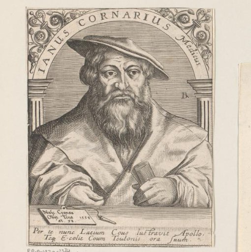 Portrait of Janus Cornarius