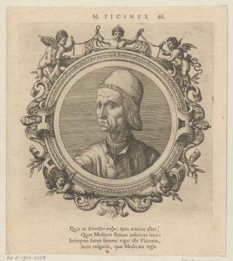 Portrait of the physician Marsilio Ficino