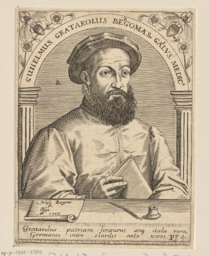 Portrait of Guglielmo Grataroli
