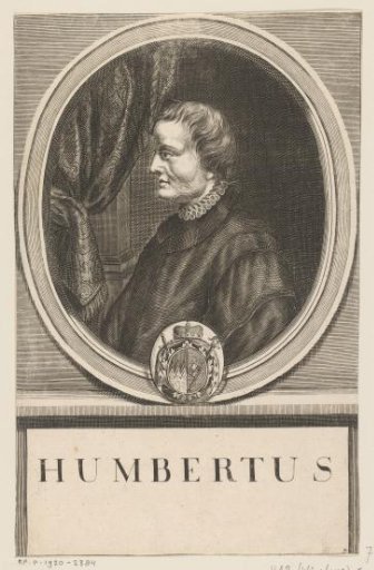 Portrait of Hunbert, bishop of Würzburg
