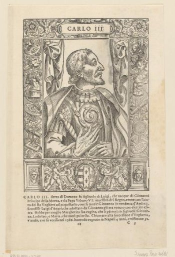 Portrait of Charles III, King of Naples