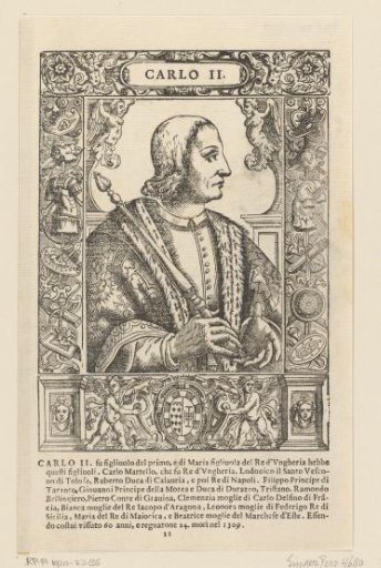 Portrait of Charles II, King of Naples