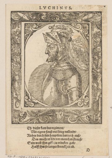 Portrait of Luchino Visconti
