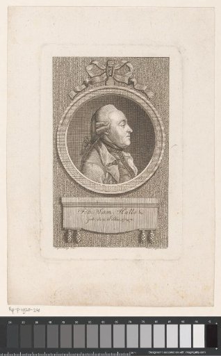 Portrait of Johann Samuel Halle