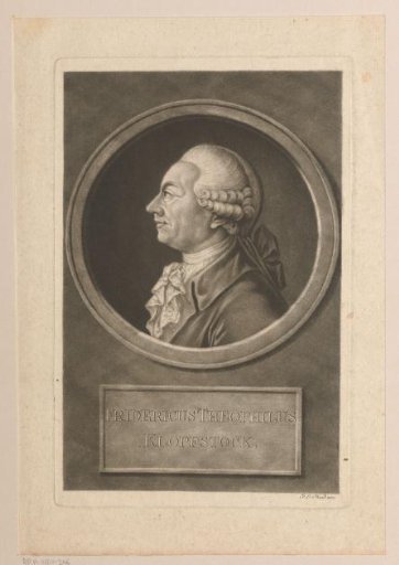 Portrait of Friedrich Gottlieb Klopstock