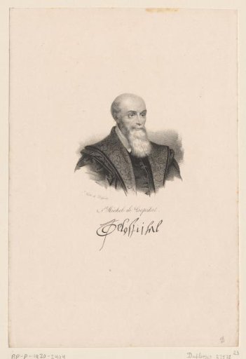 Portrait of Michel de l'Hospital
