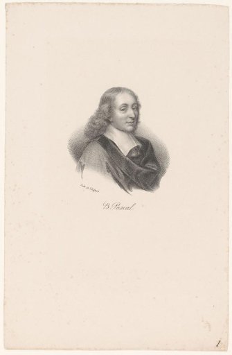 Portrait of Blaise Pascal