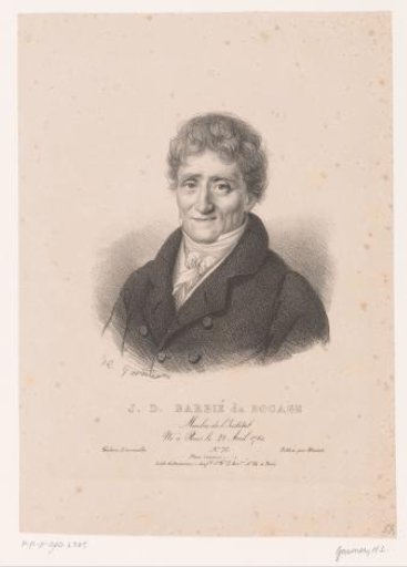 Portrait of Jean-Denis Barbié du Bocage