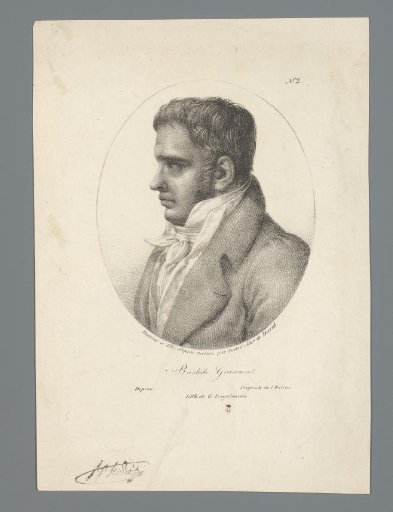Portrait of Bernard-Charles Bastide Gramont