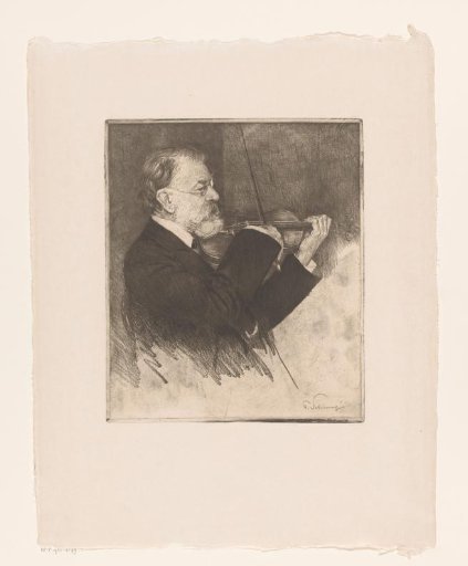 Portrait of Joseph Joachim