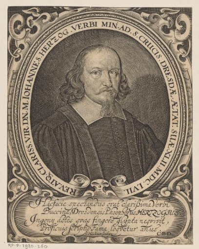 Portrait of Johann Hertzogk