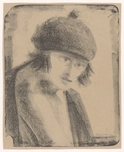 Woman with a beret