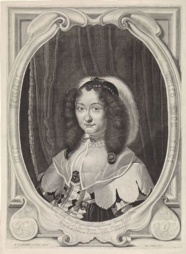 Portrait of Magdalena Sibylla of Saxony, Crown Princess of Denmark