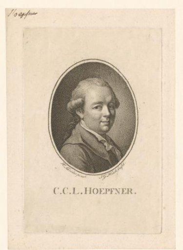 Portrait of Christoph Carl Ludwig Hoepfner