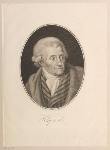Portrait of Friedrich Gottlieb Klopstock