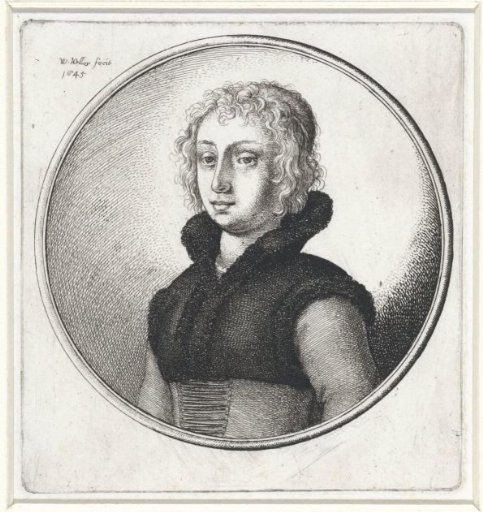Woman in a Short Jacket Trimmed with Fur