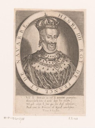 Portrait of Henry IV, King of France and Navarre