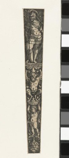 Ornament with Child, Satyr and Warrior