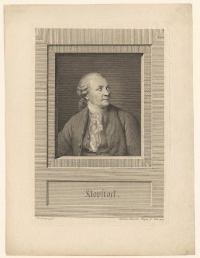 Portrait of Friedrich Gottlieb Klopstock
