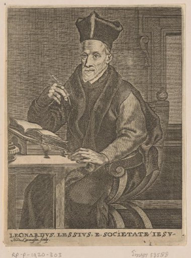 Portrait of Leonardus Lessius
