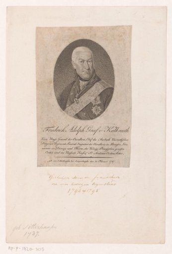 Portrait of Friedrich Adolf von Kalckreuth