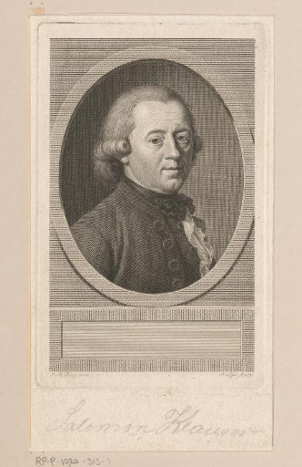 Portrait of Salomon Klauser