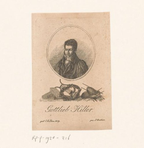 Portrait of Gottlieb Hiller