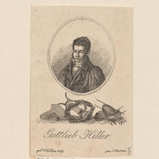 Portrait of Gottlieb Hiller