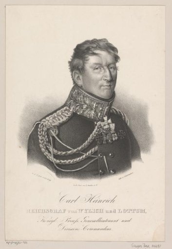 Portrait of Carl Friedrich Heinrich Graf von Wylich und Lottum