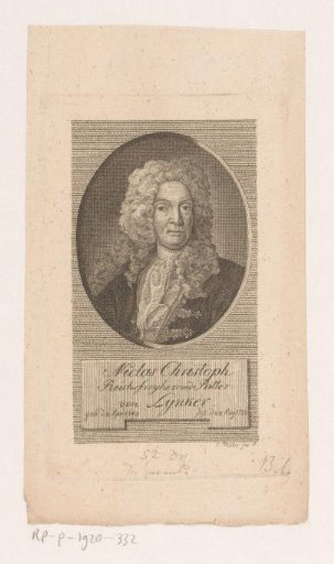Portrait of Nicolaus Christoph Lunker
