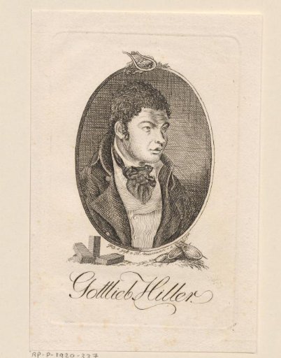 Portrait of Gottlieb Hiller