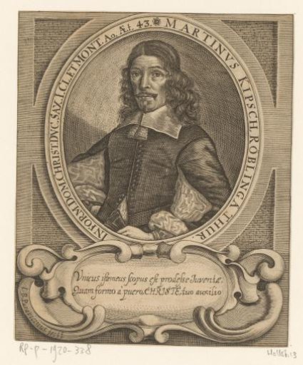Portrait of Martinus Kipsch Röblinga