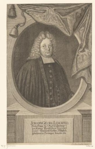 Portrait of Johann Georg Leuckfeld