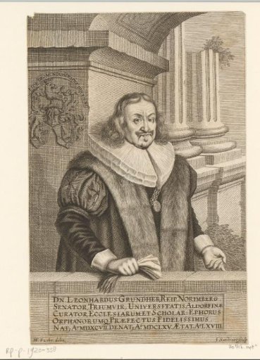 Portrait of Leonhard Grundherr von Altenthann und Weyherhaus V