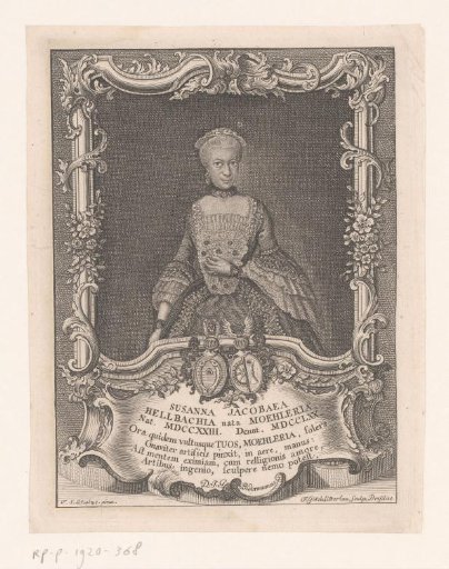 Portrait of Susanne Jacobaea Hellbach