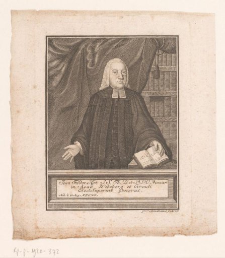 Portrait of Johann Friedrich Hirt