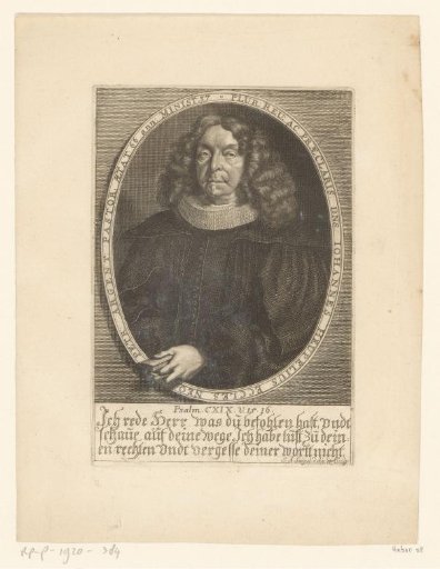 Portrait of Johannes Heupel
