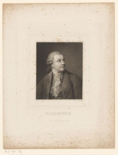 Portrait of Friedrich Gottlieb Klopstock