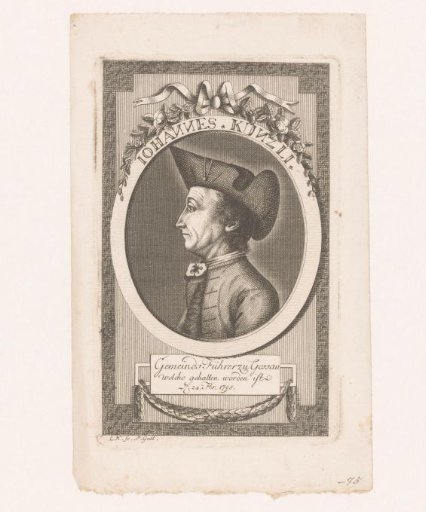Portrait of Johannes Kunzli