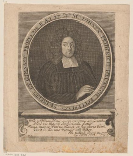 Portrait of Johann Friedrich Heunisch
