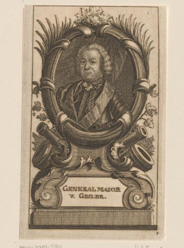 Portrait of Friedrich Leopold von Gessler