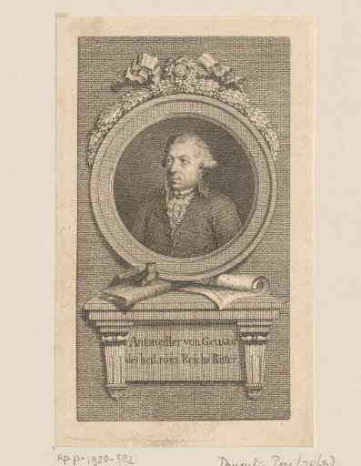 Portrait of Anton von Geusau