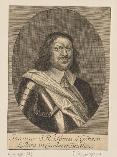 Portrait of Johann von Götz
